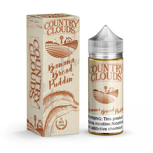 Country Clouds - Banana Bread Puddin - 60ml