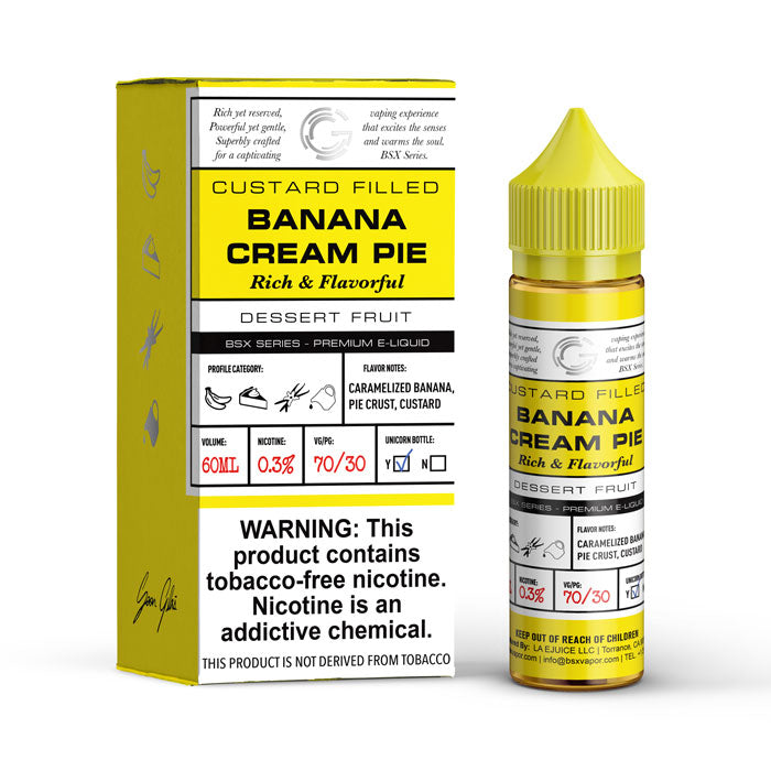 Glass Basix - Banana Cream Pie - 60ml