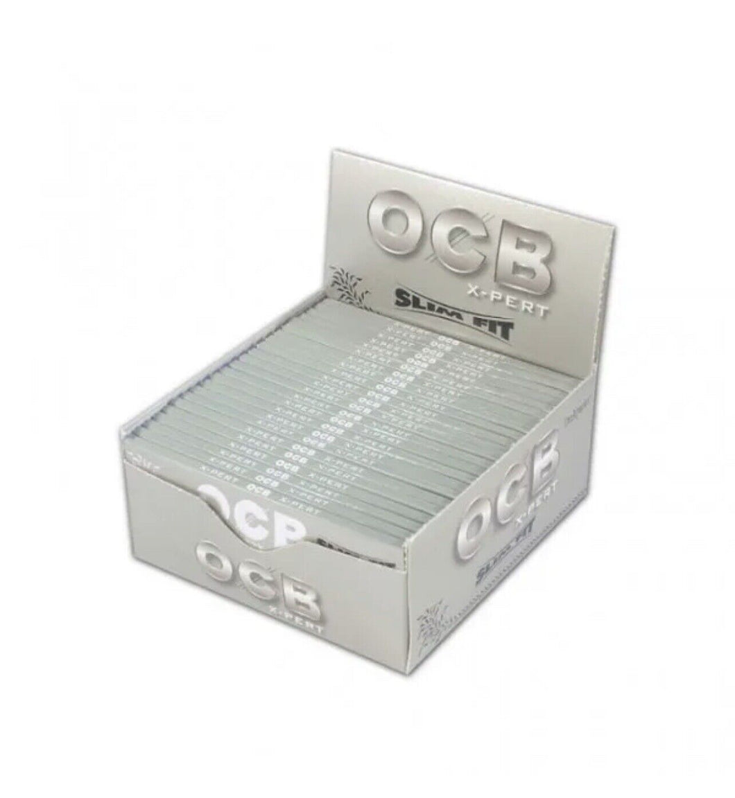 OCB Rolling Papers - King Slim Size Silver - X-Pert Series