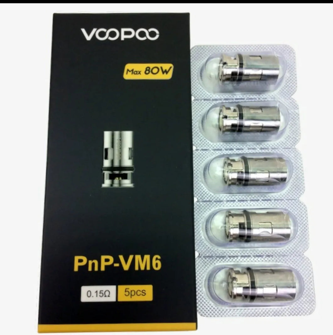 VOOPOO PnP-VM6 Coil FDA Package 0.15ohm