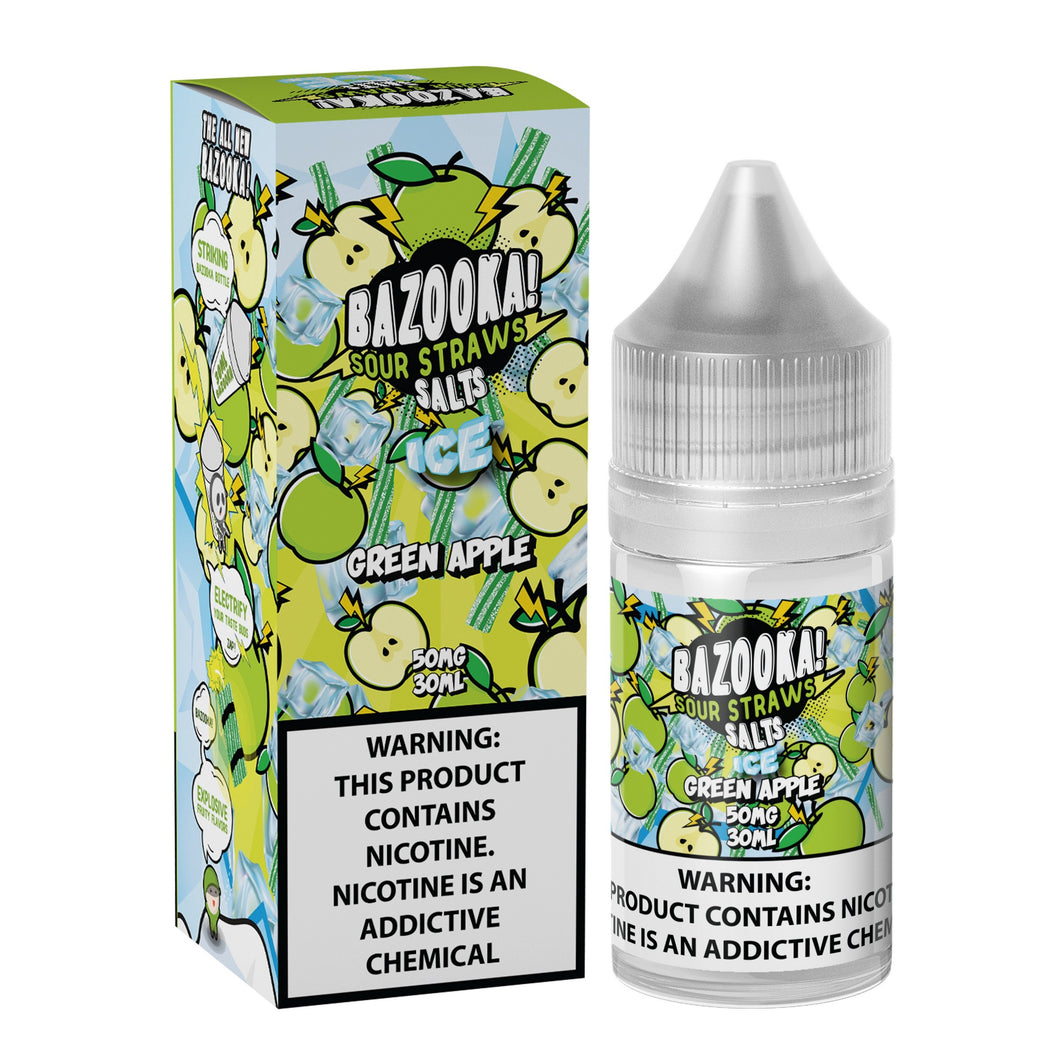 Bazooka Salt - Green Apple - 30ml